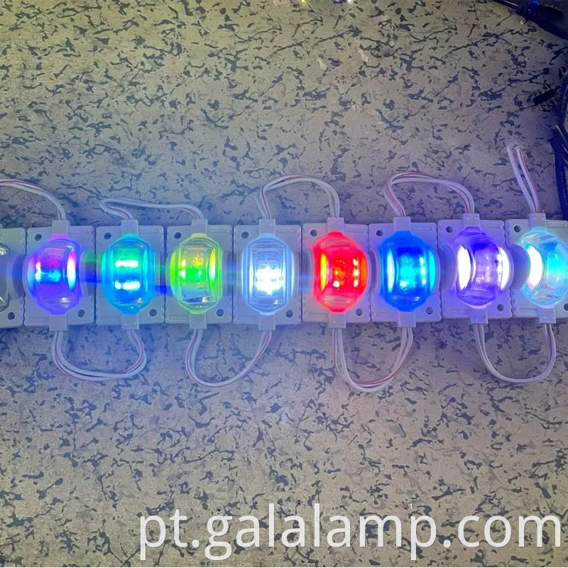 Módulo de fonte de luz lateral de caixa de luz LED ao ar livre com moldagem por injeção